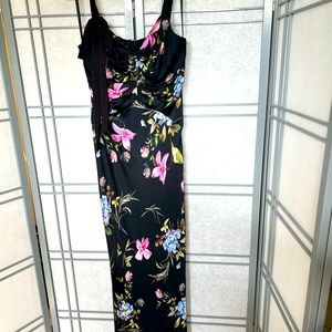 Jill Stuart Black Floral Dress